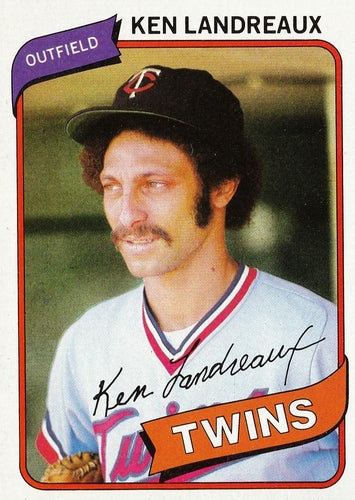 #88 Ken Landreaux - Minnesota Twins - 1980 Topps Baseball