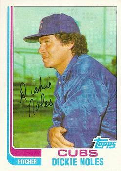 #82T Dickie Noles - Chicago Cubs - 1982 Topps Traded Baseball