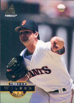 #82 Trevor Wilson - San Francisco Giants - 1994 Pinnacle Baseball