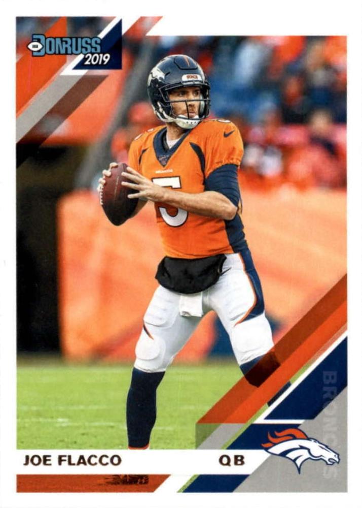 #82 Joe Flacco - Denver Broncos - 2019 Donruss Football