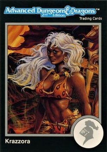 #82 Krazzora - 1991 TSR Advanced Dungeons & Dragons - Silver