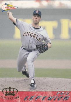 #82 Phil Leftwich - California Angels - 1994 Pacific Baseball