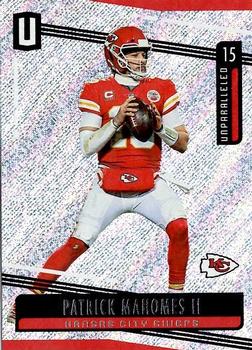 #82 Patrick Mahomes II - Kansas City Chiefs - 2019 Panini Unparalleled Football