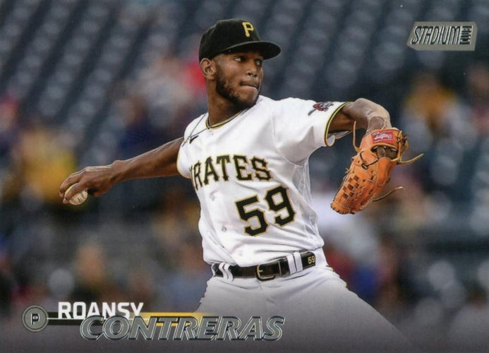 #82 Roansy Contreras - Pittsburgh Pirates - 2023 Stadium Club Baseball