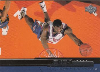 #82 Larry Johnson - New York Knicks - 1999-00 Upper Deck Basketball