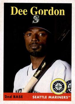#82 Dee Gordon - Seattle Mariners - 2019 Topps Archives Baseball