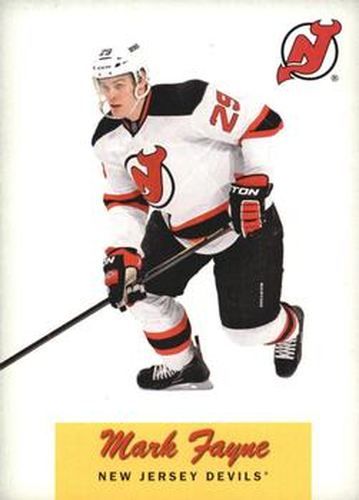 #82 Mark Fayne - New Jersey Devils - 2012-13 O-Pee-Chee - Retro Hockey