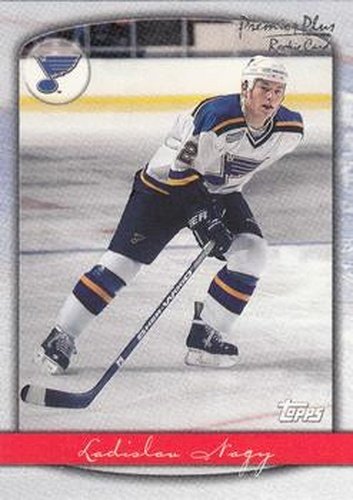 #82 Ladislav Nagy - St. Louis Blues - 1999-00 Topps Premier Plus Hockey