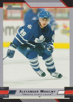 #82 Alexander Mogilny - Toronto Maple Leafs - 2003-04 Bowman Draft Picks and Prospects Hockey