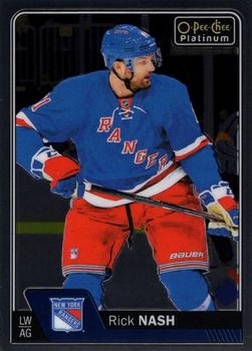 #82 Rick Nash - New York Rangers - 2016-17 O-Pee-Chee Platinum Hockey