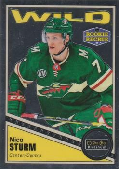 #R-82 Nico Sturm - Minnesota Wild - 2019-20 O-Pee-Chee Platinum - Retro Hockey