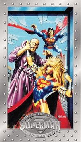 #82 The Vengeance of Supergirl! - 1994 SkyBox Superman Man of Steel Platinum Series