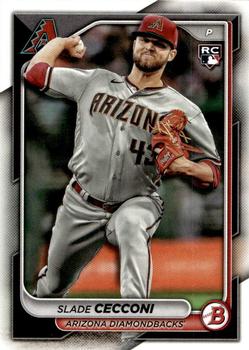 #82 Slade Cecconi - Arizona Diamondbacks - 2024 Bowman Baseball