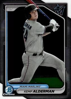 #BCP-82 Kemp Alderman - Miami Marlins - 2024 Bowman - Chrome Prospects Baseball