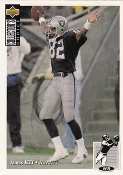 #82 James Jett - Los Angeles Raiders - 1994 Collector's Choice Football