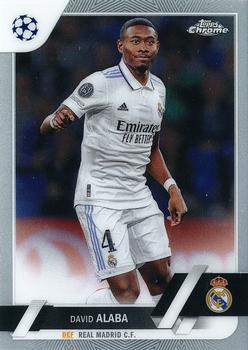 #82 David Alaba - Real Madrid CF - 2022-23 Topps Chrome UEFA Club Competitions Soccer