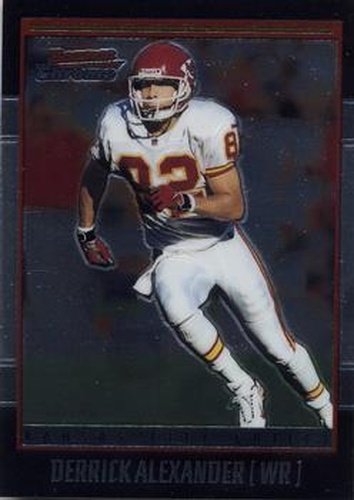 #82 Derrick Alexander - Kansas City Chiefs - 2001 Bowman Chrome Football