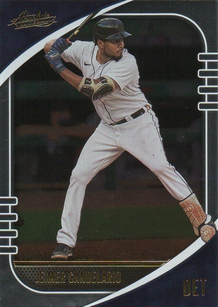 #82 Jeimer Candelario - Detroit Tigers - 2021 Panini Absolute Baseball