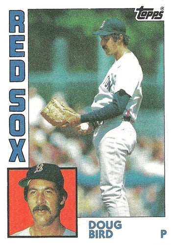 #82 Doug Bird - Boston Red Sox - 1984 Topps Baseball