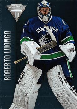 #82 Roberto Luongo - Vancouver Canucks - 2013-14 Panini Titanium Hockey