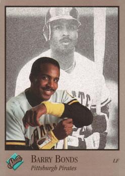 #82 Barry Bonds - Pittsburgh Pirates - 1992 Studio Baseball