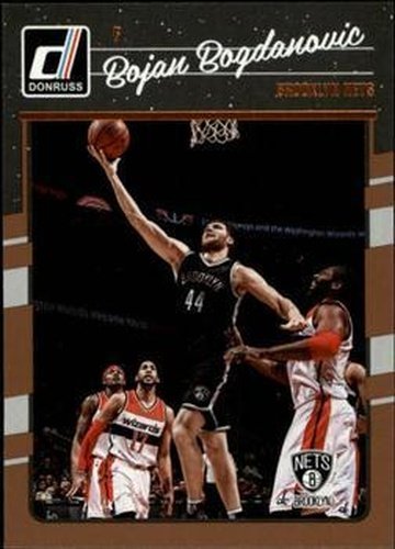 #82 Bojan Bogdanovic - Brooklyn Nets - 2016-17 Donruss Basketball