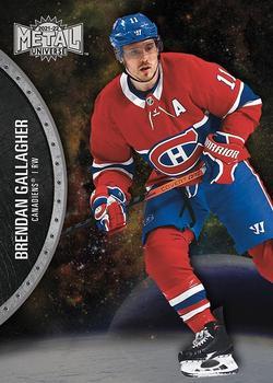 #82 Brendan Gallagher - Montreal Canadiens - 2021-22 Skybox Metal Universe Hockey
