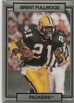 #82 Brent Fullwood - Green Bay Packers - 1990 Action Packed Football
