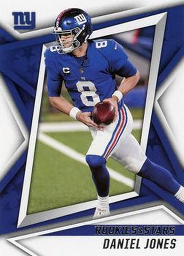 #82 Daniel Jones - New York Giants - 2021 Panini Rookies & Stars Football