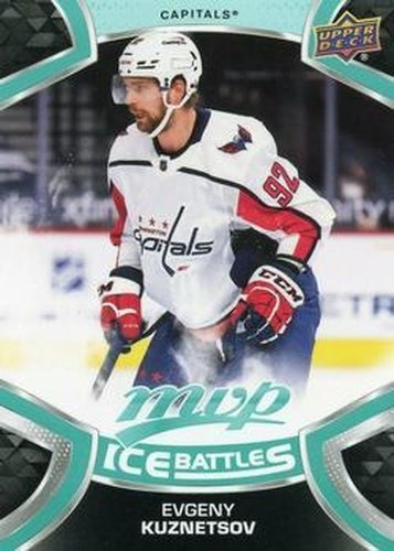 #82 Evgeny Kuznetsov - Washington Capitals - 2021-22 Upper Deck MVP - Ice Battles Hockey