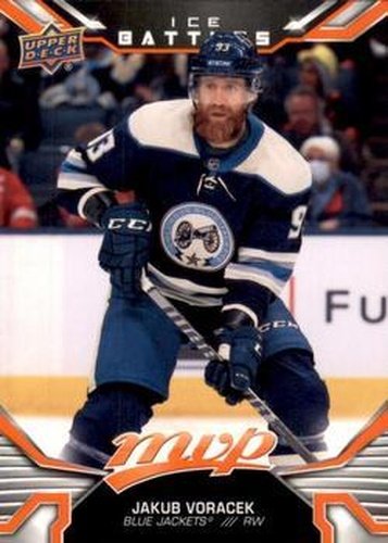 #82 Jakub Voracek - Columbus Blue Jackets - 2022-23 Upper Deck MVP - Ice Battles Hockey