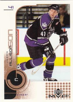 #82 Jason Allison - Los Angeles Kings - 2002-03 Upper Deck MVP Hockey