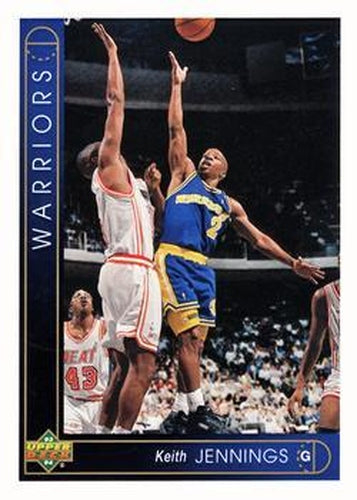 #82 Keith Jennings - Golden State Warriors - 1993-94 Upper Deck Basketball