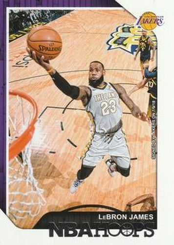 #82 LeBron James - Los Angeles Lakers - 2018-19 Hoops Basketball