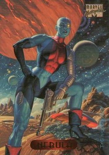 #82 Nebula - 1994 Fleer Marvel Masterpieces Hildebrandt Brothers