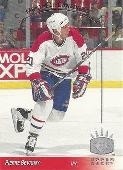 #82 Pierre Sevigny - Montreal Canadiens - 1993-94 Upper Deck - SP Hockey