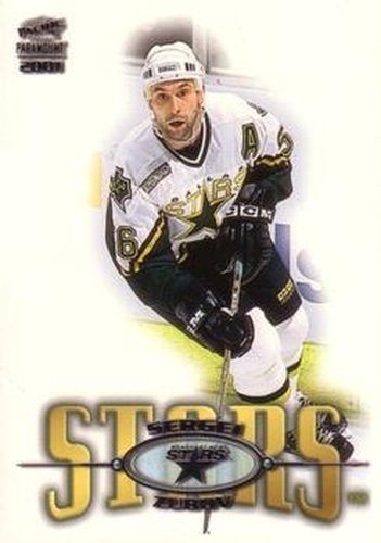 #82 Sergei Zubov - Dallas Stars - 2000-01 Pacific Paramount Hockey