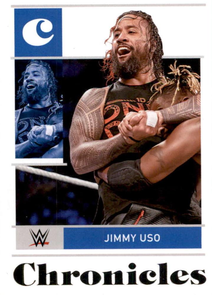 #82 Jimmy Uso - 2022 Panini Chronicles WWE Wrestling