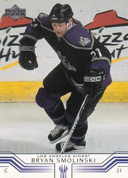 #82 Bryan Smolinski - Los Angeles Kings - 2001-02 Upper Deck Hockey