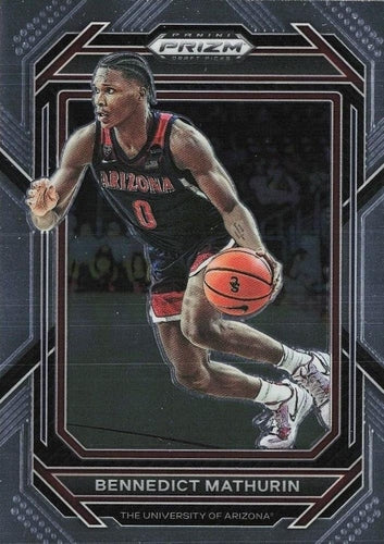 #82 Bennedict Mathurin - Arizona Wildcats - 2023 Panini Prizm Draft Picks Basketball