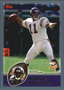 #82 Daunte Culpepper - Minnesota Vikings - 2003 Topps Football