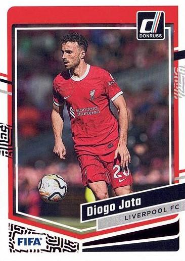 #82 Diogo Jota - Liverpool - 2023-24 Donruss Soccer