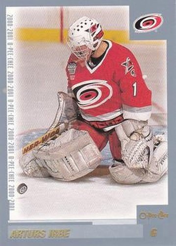 #82 Arturs Irbe - Carolina Hurricanes - 2000-01 O-Pee-Chee Hockey