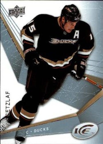 #82 Ryan Getzlaf - Anaheim Ducks - 2008-09 Upper Deck Ice Hockey
