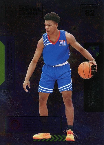 #82 Jaden Springer - 2021 SkyBox Metal Universe Champions