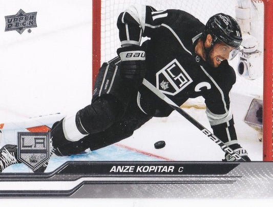 #82 Anze Kopitar - Los Angeles Kings - 2023-24 Upper Deck Hockey