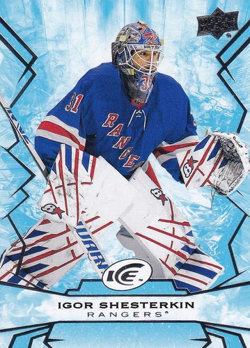 #82 Igor Shesterkin - New York Rangers - 2022-23 Upper Deck Ice Hockey