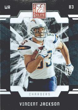 #82 Vincent Jackson - San Diego Chargers - 2009 Donruss Elite Football