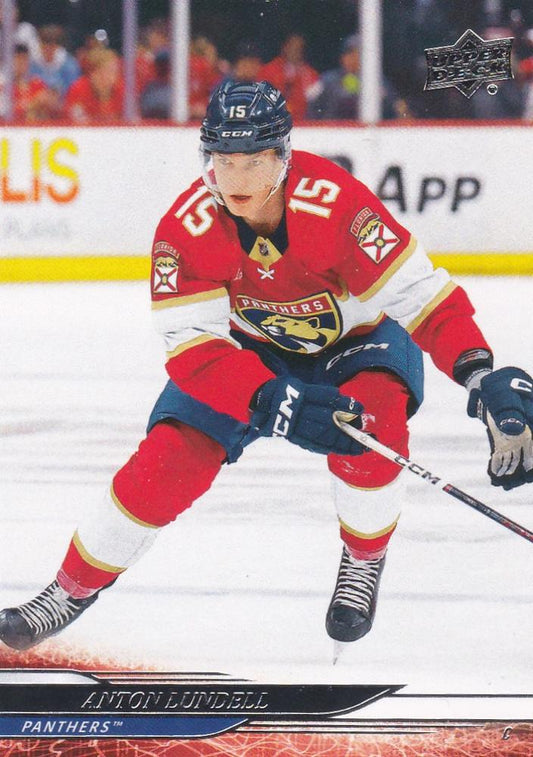 #82 Anton Lundell - Florida Panthers - 2024-25 Upper Deck Hockey