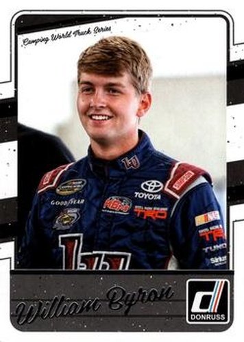 #82 William Byron - Kyle Busch Motorsports - 2017 Donruss Racing